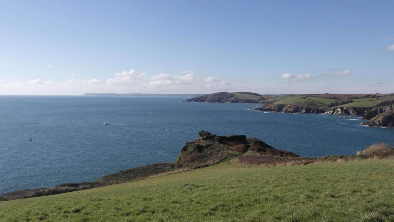 Vila Pentire, On The Coastal Path Polruan Exteriér fotografie